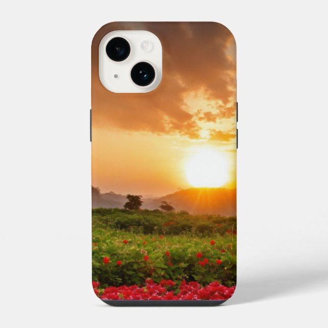 Coque iPhone Armure Élégante : Étui de téléphone chic pour chaq (Verso)