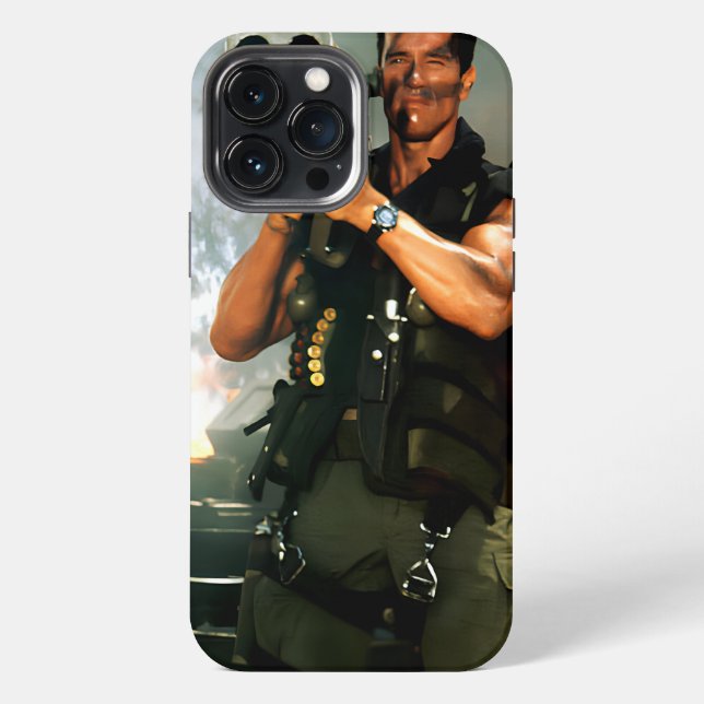 Coque iPhone Arnold Funny (Verso)