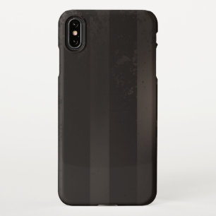Coque iPhone XS Max Arrière - plan brun rayé Steampunk