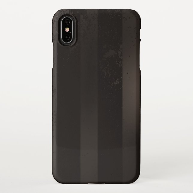 Coque iPhone Arrière - plan brun rayé Steampunk (Dos)