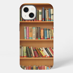 Etui iPhone 13 arrière - plan de bibliothèque