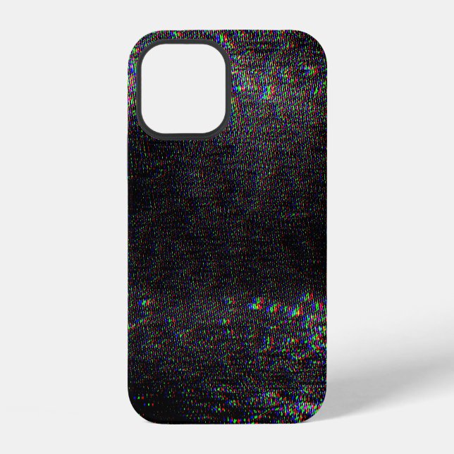 Coque iPhone Arrière - plan de texture de l'écran de test (Verso)