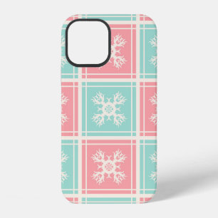 Coque iPhone 12 Arrière - plan décoratif avec éléments sans soudur