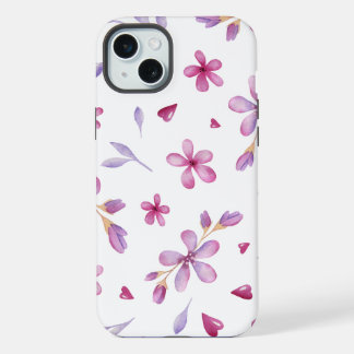 Coque iPhone 15 Plus Arrière - plan floral de printemps