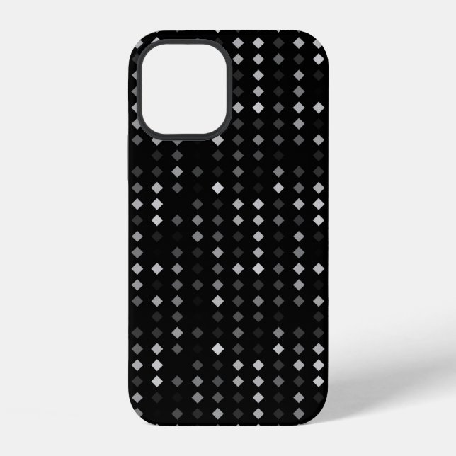 Coque iPhone arrière - plan motif Abstrait continu avec multico (Verso)