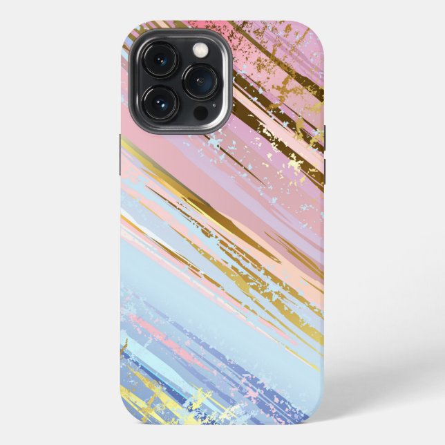 Coque iPhone Arrière - plan rose texturé (Verso)