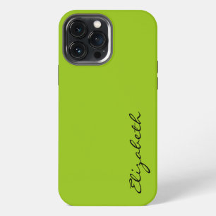 Etui iPhone 13 Pro Max Arrière - plan vert clair