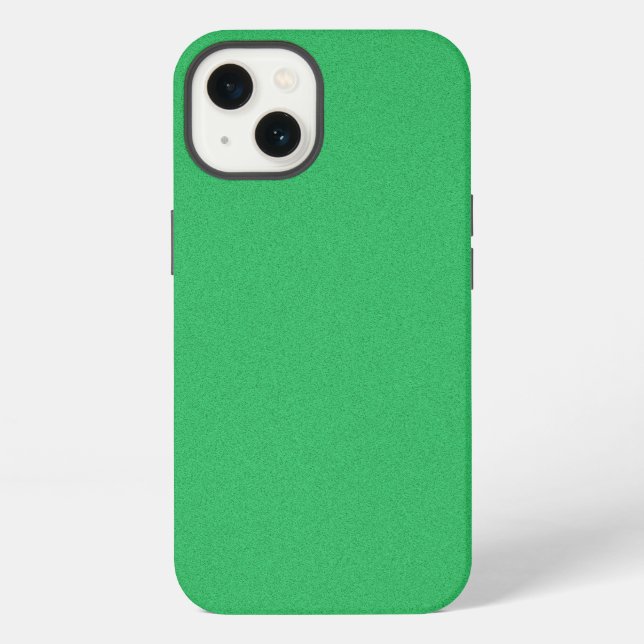 Coque iPhone Arrière - plan vert tendance (Verso)