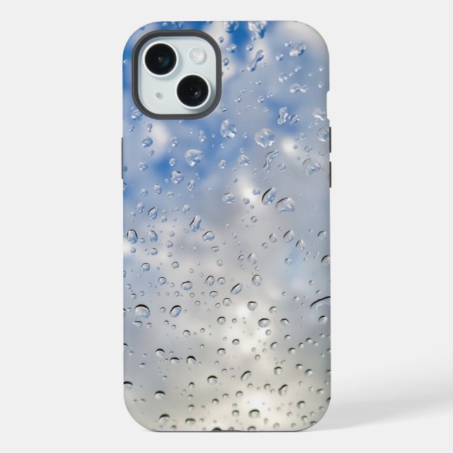 Coque iPhone Arrosage Sur Fenêtre (Verso)