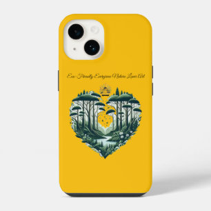 Coque Pour iPhone 14 Art à feuillage persistant de la nature