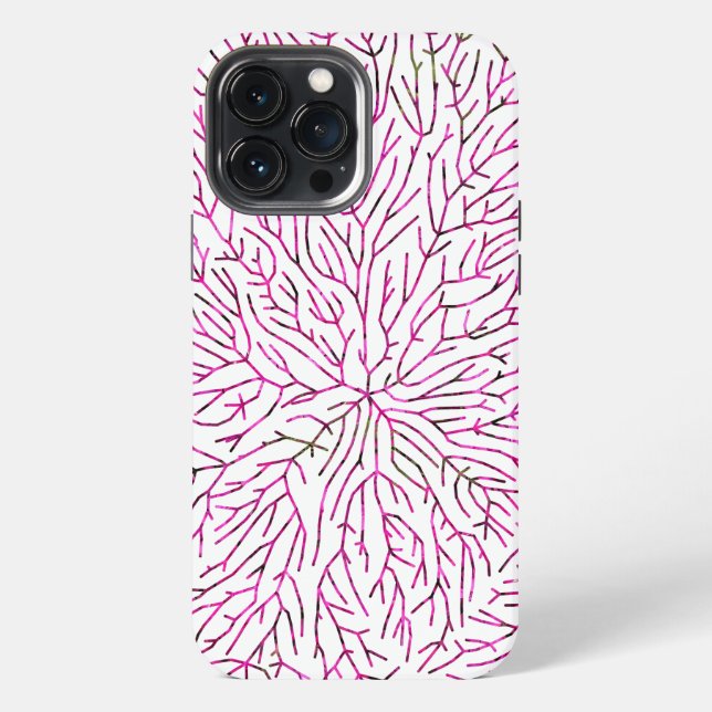 Coque iPhone Art à motif coloré (Verso)