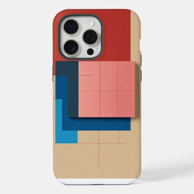 Coque iPhone Art abstrait (Verso)