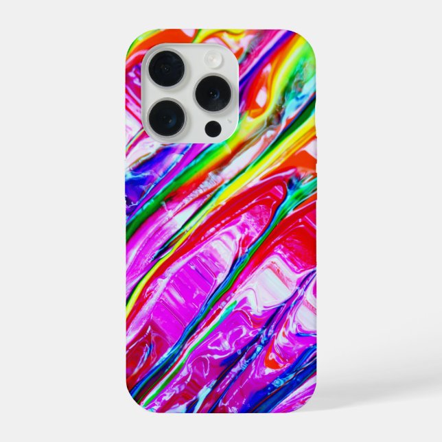 Coque iPhone Art abstrait (Verso)