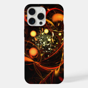 Coque iPhone 15 Pro Max Art abstrait de battement de cœur