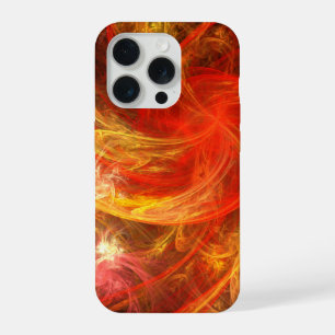 Coque iPhone 15 Pro Art abstrait Firestorm Nova