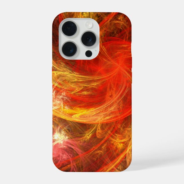 Coque iPhone Art abstrait Firestorm Nova (Verso)