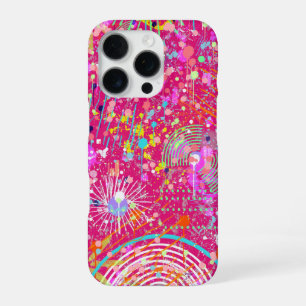 Coque iPhone 16 Pro Art abstrait maximaliste : le magasin de bonbons