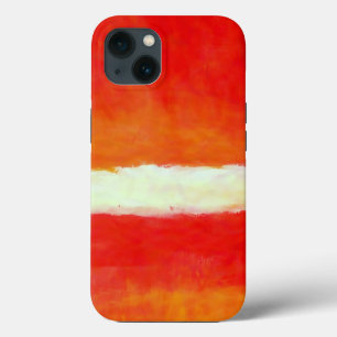 Etui iPhone 13 Art Abstrait moderne - Style Rothko