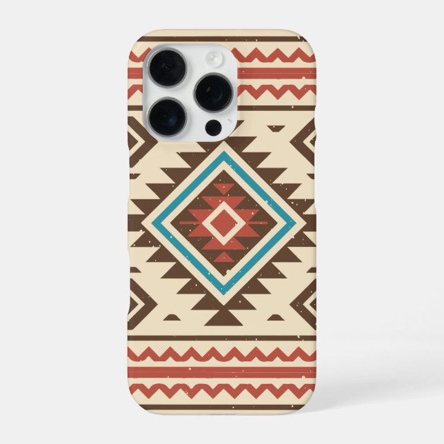 Coque iPhone Art amérindien (Verso)