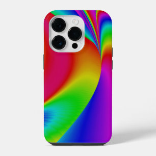 Coque Pour iPhone 14 Plus Art arc-en-ciel Abstrait 3D