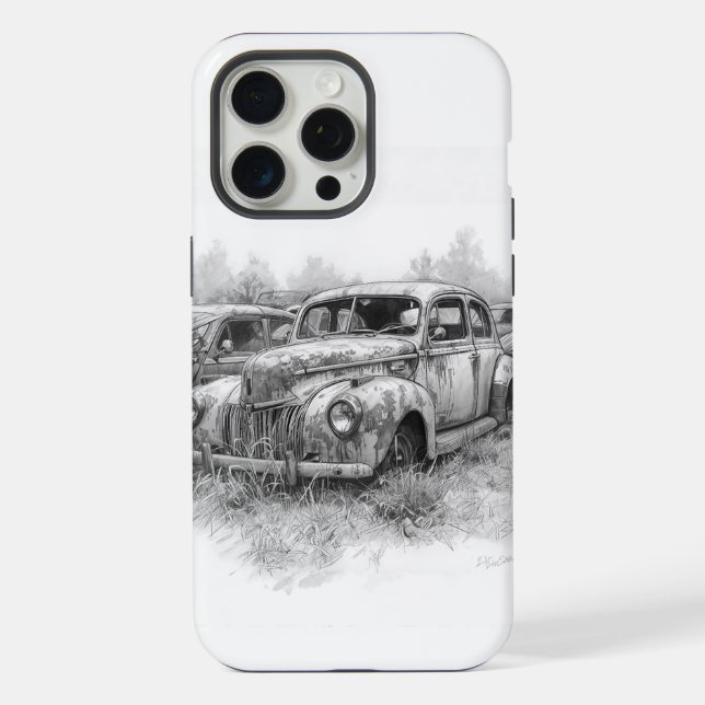 COQUE iPhone ART AUTOMOBILE (Verso)