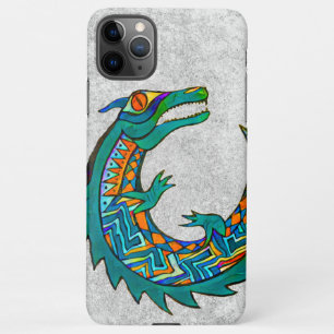 Coque iPhone 11Pro Max Art de l'alligator tribal