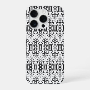 Coque iPhone 16 Pro Art déco