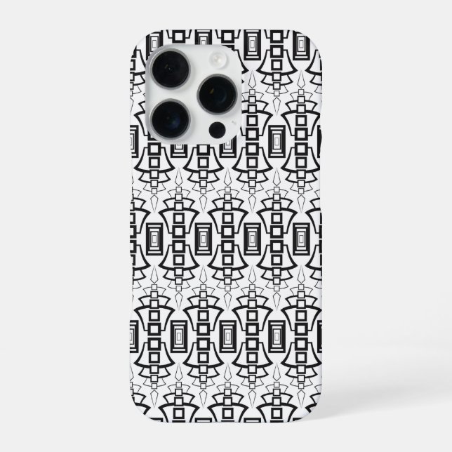 Coque iPhone Art déco (Verso)