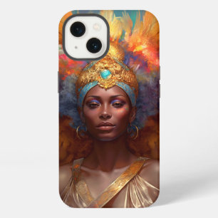 Etui iPhone 13 Art fantastique de déesse ailée