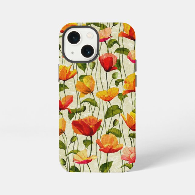 Coque iPhone Art floral (Verso)