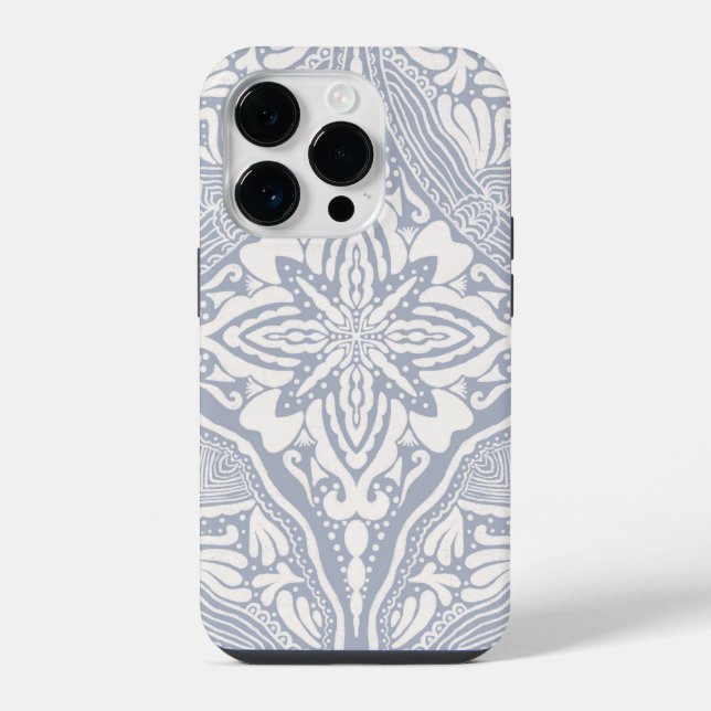 Coque iPhone Art mandala Boho Briella (Verso)