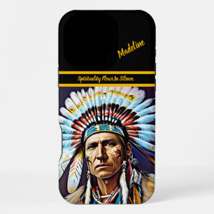 Coque iPhone 16 Pro Max Art tribal : Expression artistique