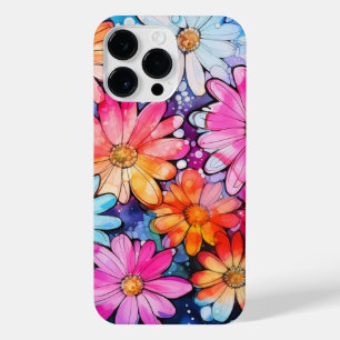 Coque Pour Pour iPhone 14 Pro Max Art Vintage coloré