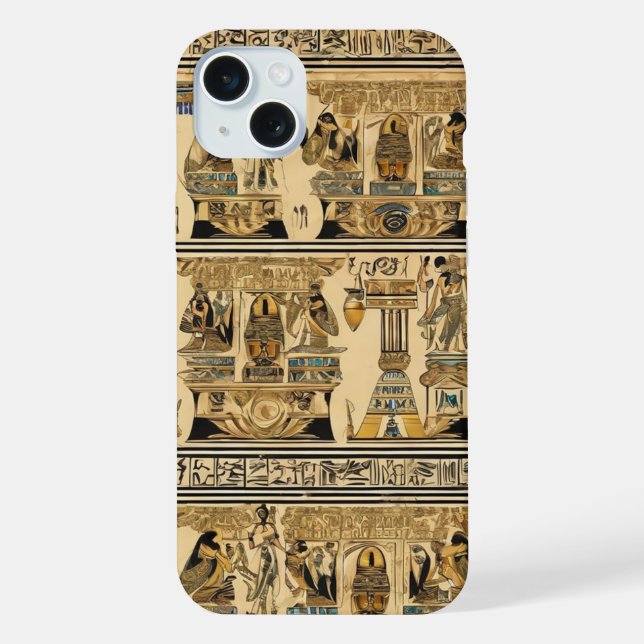 Coque iPhone Arte egipcio original (Verso)