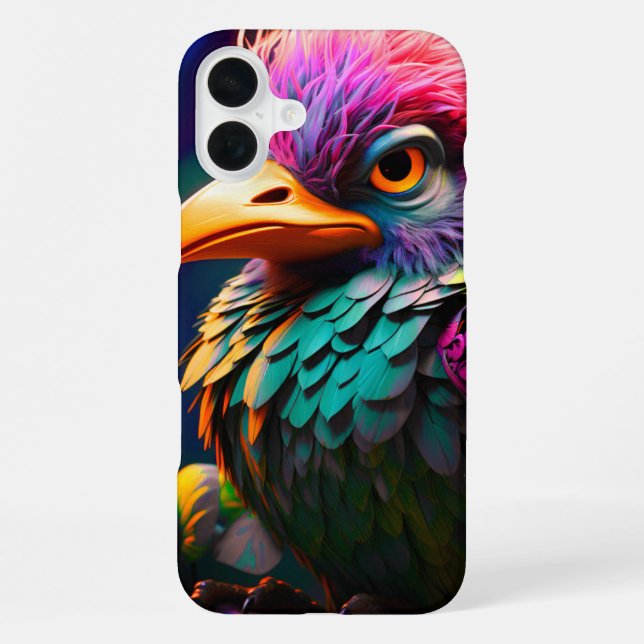 Coque iPhone Artsy Bird (Verso)