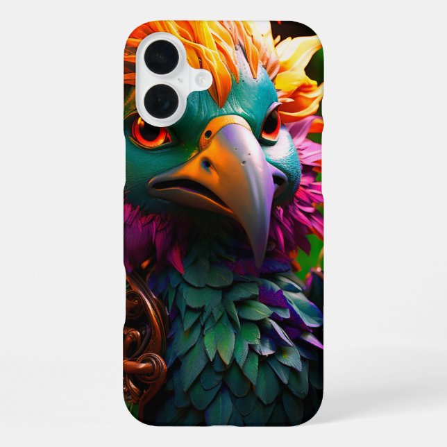 Coque iPhone Artsy Bird (Verso)