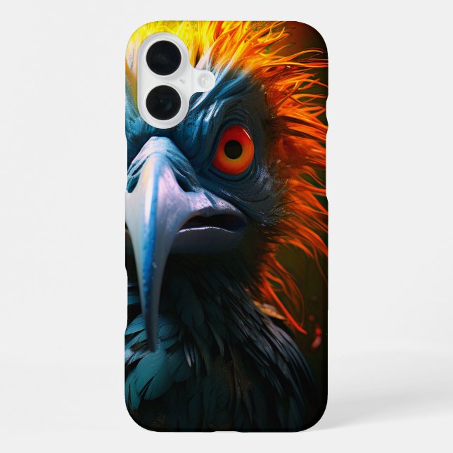 Coque iPhone Artsy Bird (Verso)