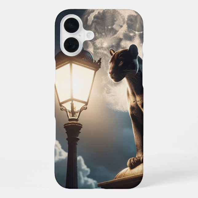 Coque iPhone Artsy Cat (Verso)