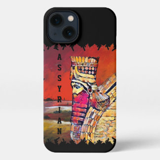 Etui iPhone 13 Assyrie Lamassu iPhone 13 Slim Fit Coque, Glossy