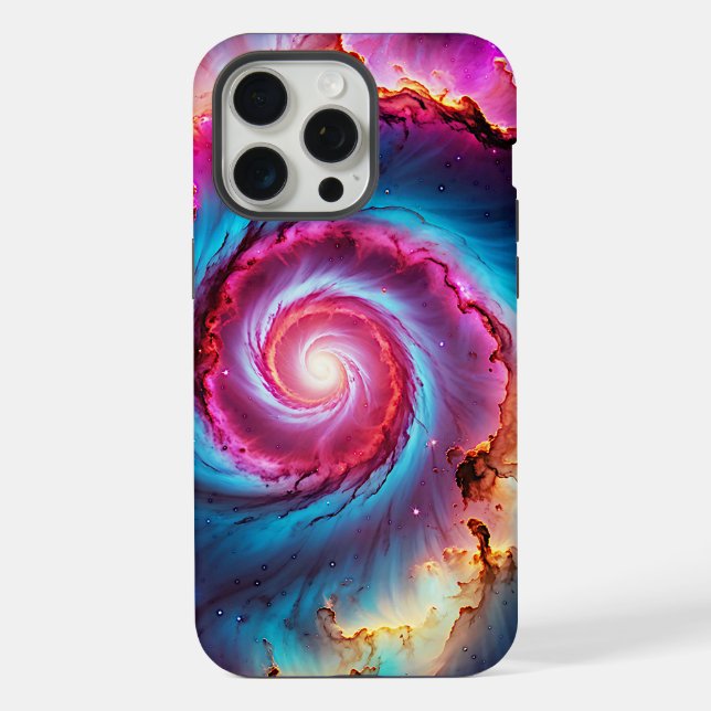 Coque iPhone "Astralis" - Nebula et Galaxies (Verso)