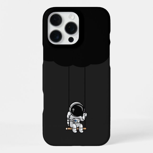 Coque iPhone astronaute (Verso)