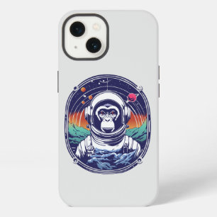 Etui iPhone 13 Astronaute du singe spatial