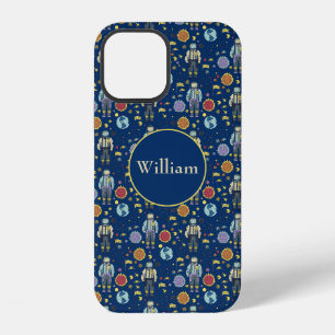 Coque iPhone 12 Astronaute Personnalisé Espace Homme Coloré