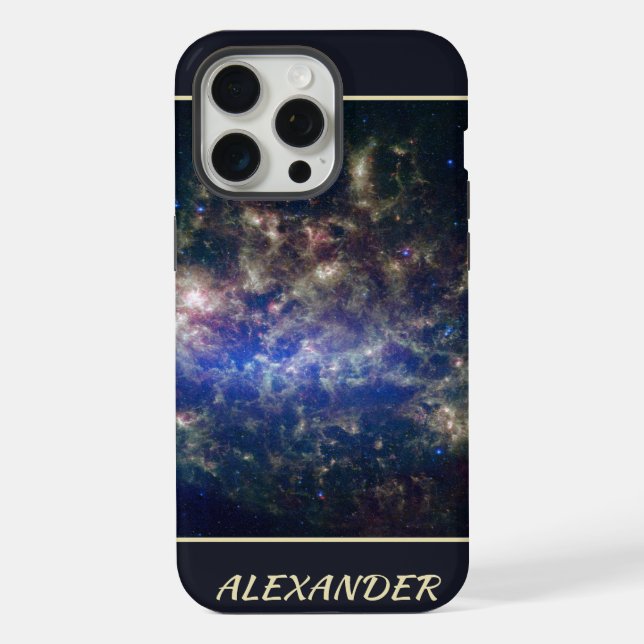 Coque iPhone Astronomie ajouter un nom nuage magellanique (Verso)