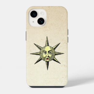 Coque Pour iPhone 14 Astronomie de la Renaissance - Visage du Soleil co