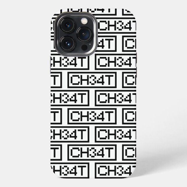 COQUE iPhone ASTUCE LEET (Verso)