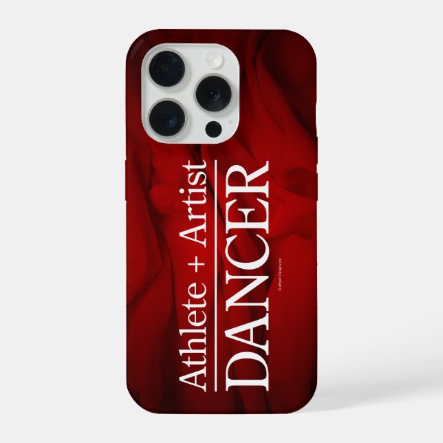 Coque iPhone Athlète + Artiste = Danseuse (Verso)