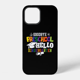 Coque iPhone 12 Au revoir maternelle Bonjour jardin d'enfants Pré-