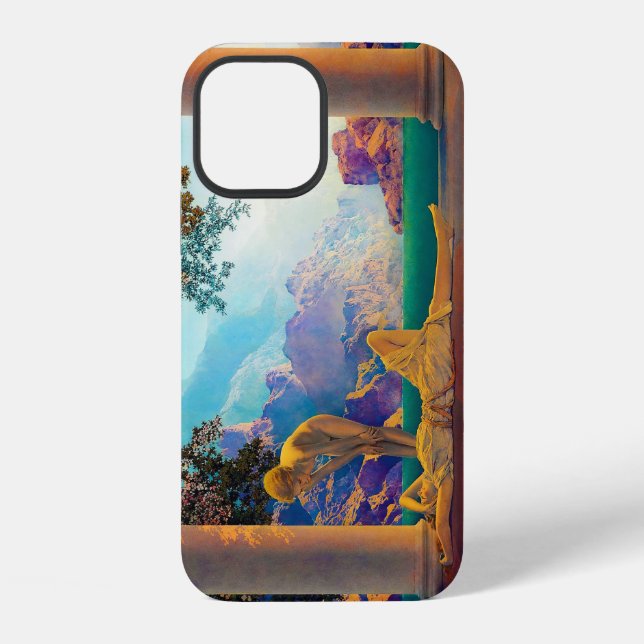 Coque iPhone Aube, 1922 par Maxfield Parrish (Verso)