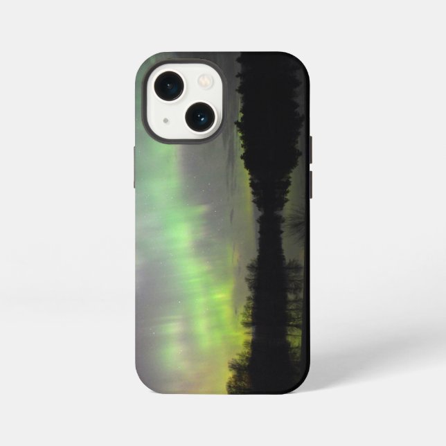 Coque iPhone Aurores boréales (Verso)